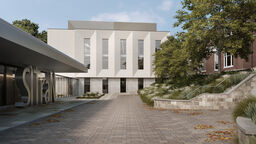 Architect's rendering of proposed new SITraN sister facility