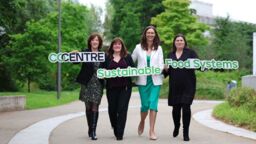 four women holding co centre logo 