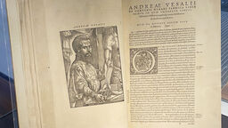 Andrea Vesalisus, taken from an old book