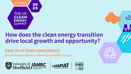 Clean energy summit graphic