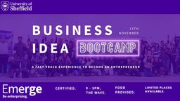 A fast track experience to become and entrepreneur 13th November