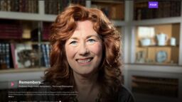 Screenshot of Angie Hobbs on Iplayer