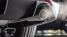 A leaky exhaust pipe