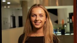 Student Erin Davies