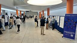 Poster session at WASP visit