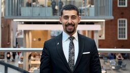 A Postgraduate Civil and Structural Engineering student in the Engineering Heartspace