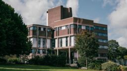 School of Geography and Planning main entrance near Weston Park