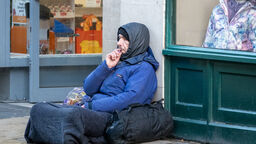 Homeless in winter
