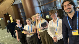 Students at the 2026 NATO summit