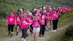 A large group of walkers take on the Big Walk 2026