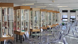 One of the exhibitions at the Turner Museum of Glass
