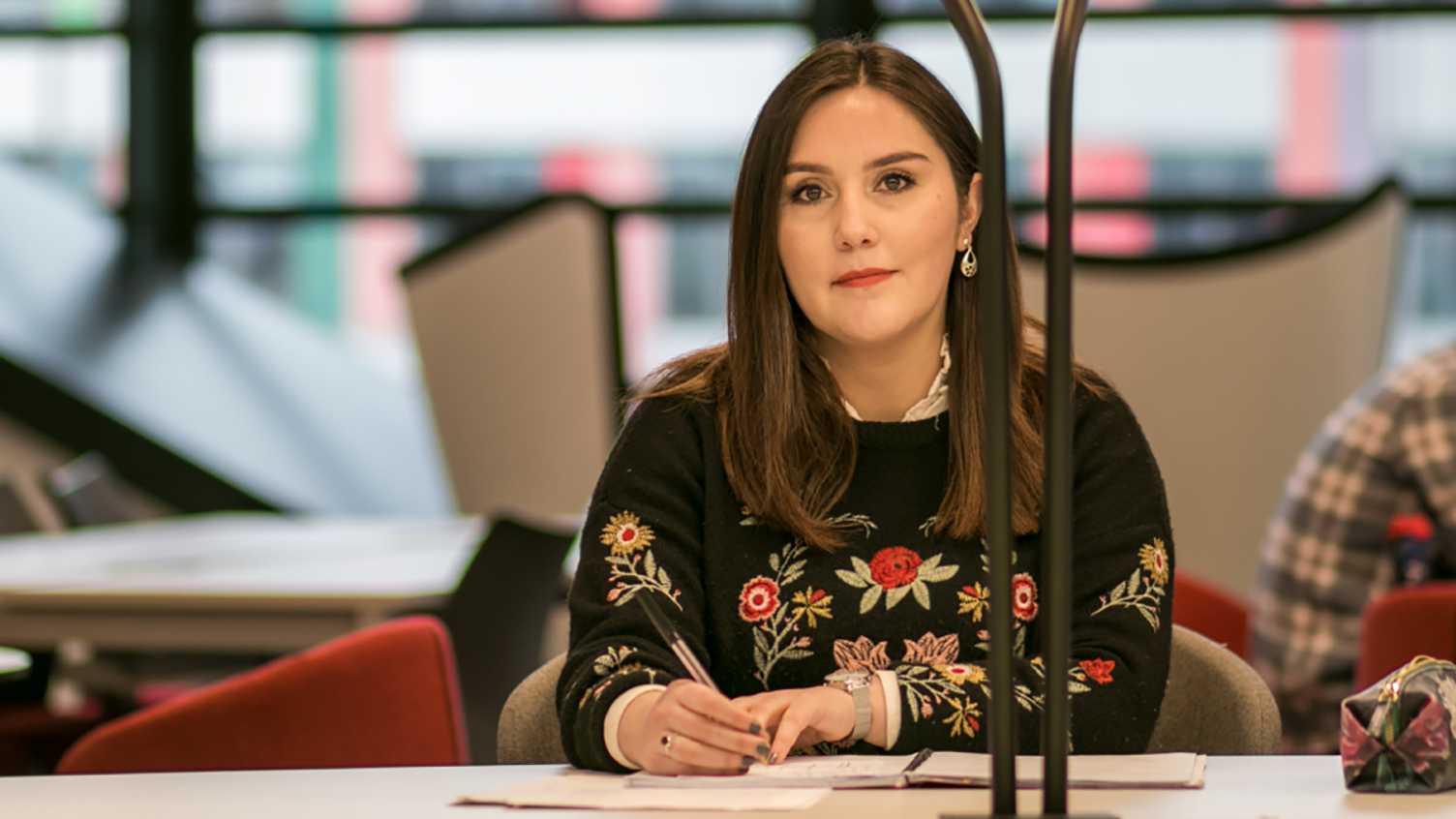 Thumbnail for English MA student Paz Rice Rivera on why she chose Sheffield | English 