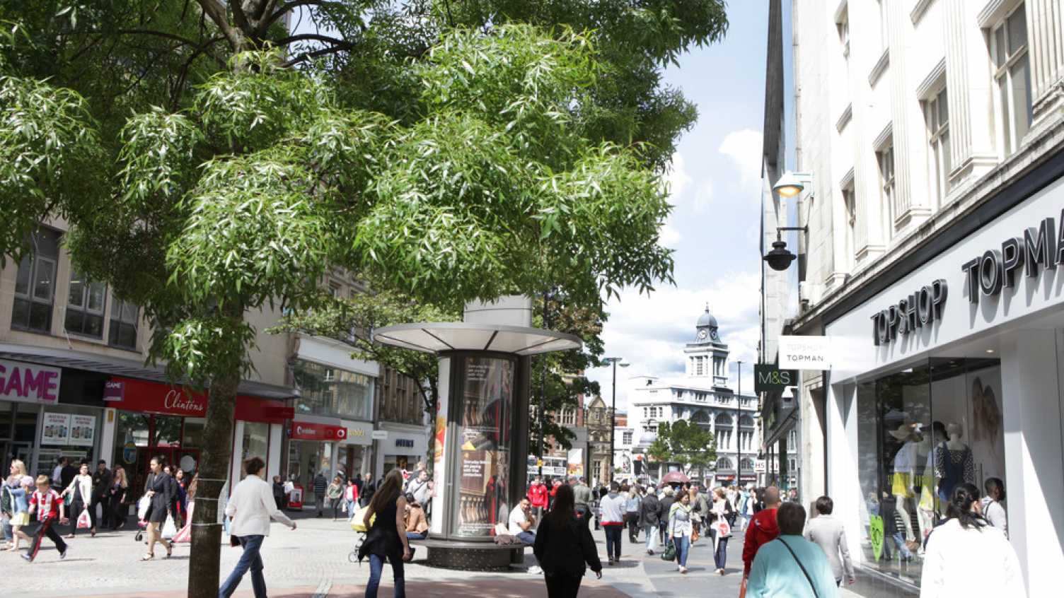 Thumbnail for £15m plans to 'future-proof' Covid-hit Sheffield shopping street with events hu…