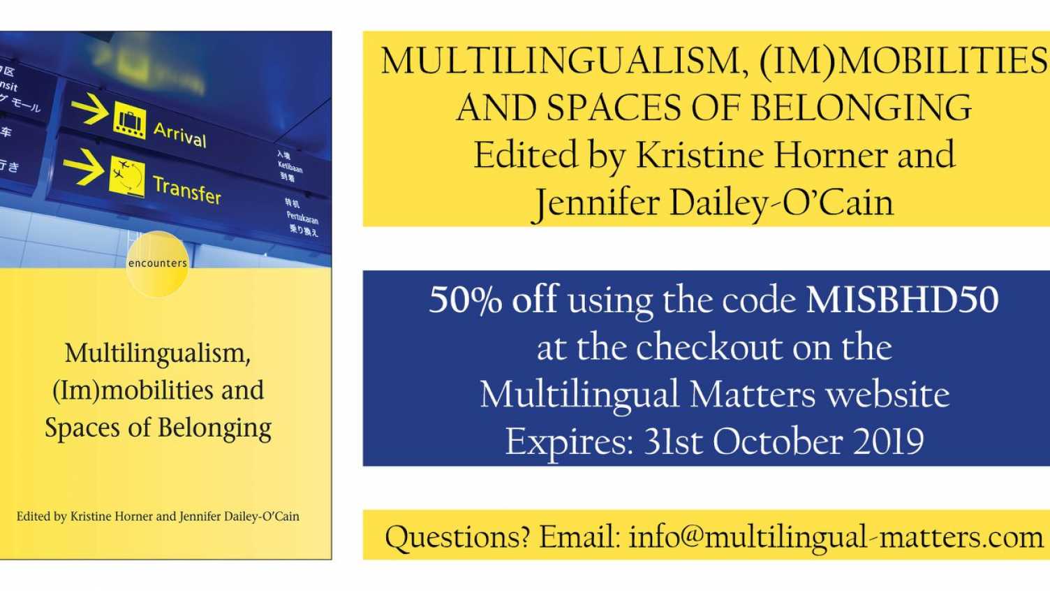 Thumbnail for Book launch: Multilingualism, (Im)mobilities and Spaces of Belonging | Luxembour…