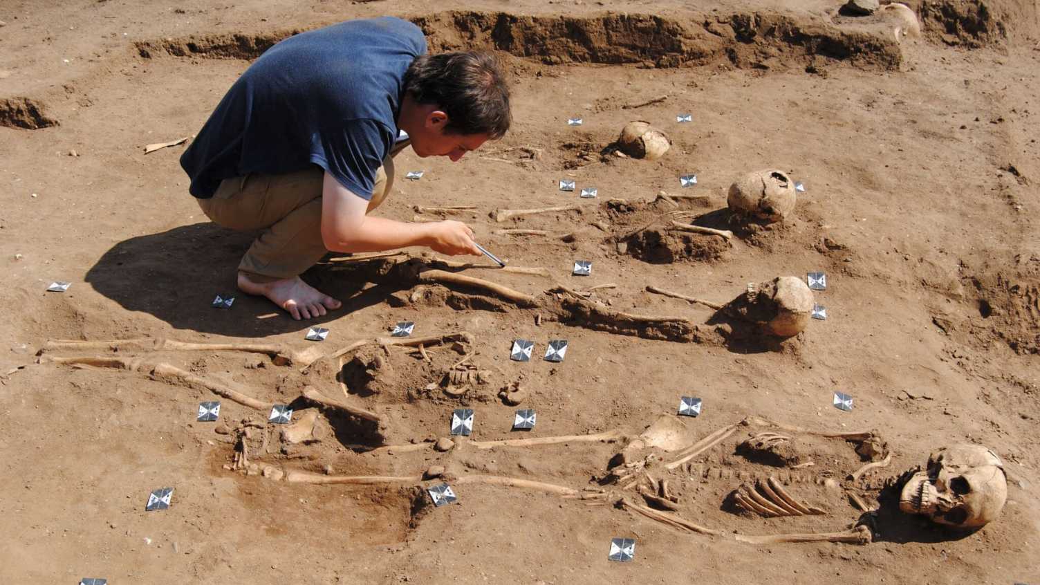 Thumbnail for Black Death 'Plague Pit' discovered at 14th-century monastery hospital | History…