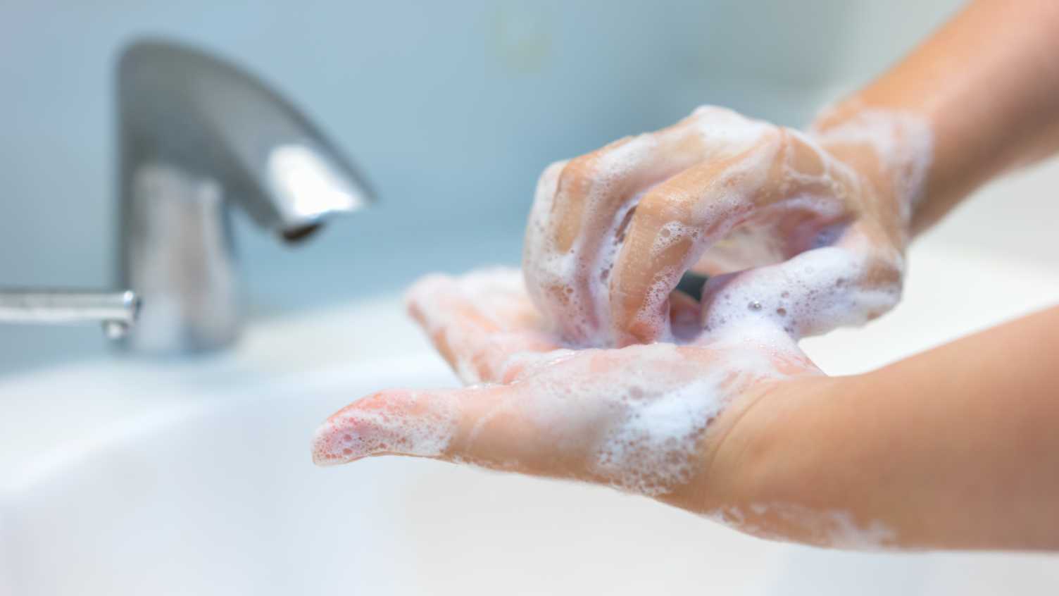 Thumbnail for Gentle cleansers kill viruses as effectively as harsh soaps, study finds | News 