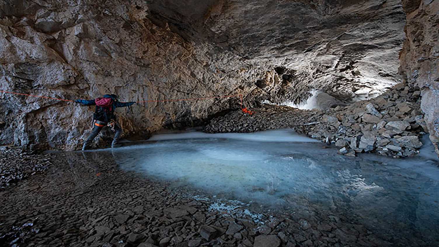 Thumbnail for Researchers return from remote Greenland cave expedition | Faculty of Social Sci…