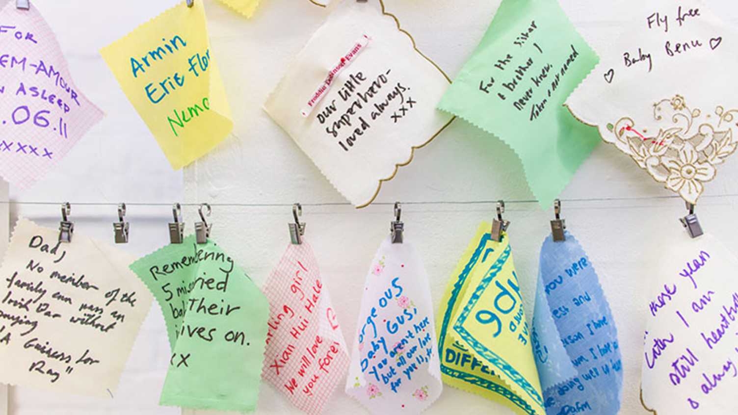 Thumbnail for Baby loss exhibition encouraging parental consent to post-mortems | Faculty of S…