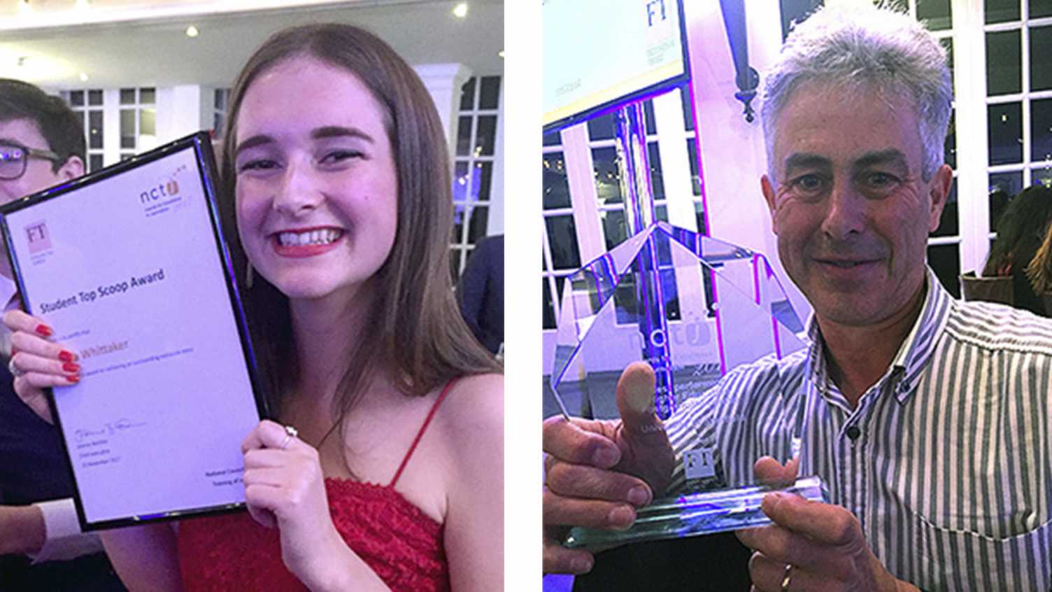 Thumbnail for Media industry honours Sheffield journalists, degree, and ex-staff member | Info…