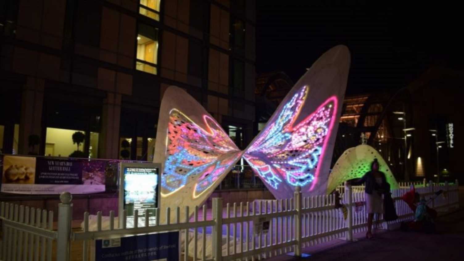 Thumbnail for The world’s largest 3D printed butterflies have landed in Sheffield | Confuciu…