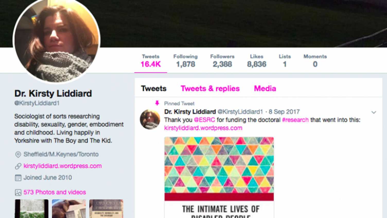 Thumbnail for Scope top 10 disabled women to follow on Twitter | iHuman 