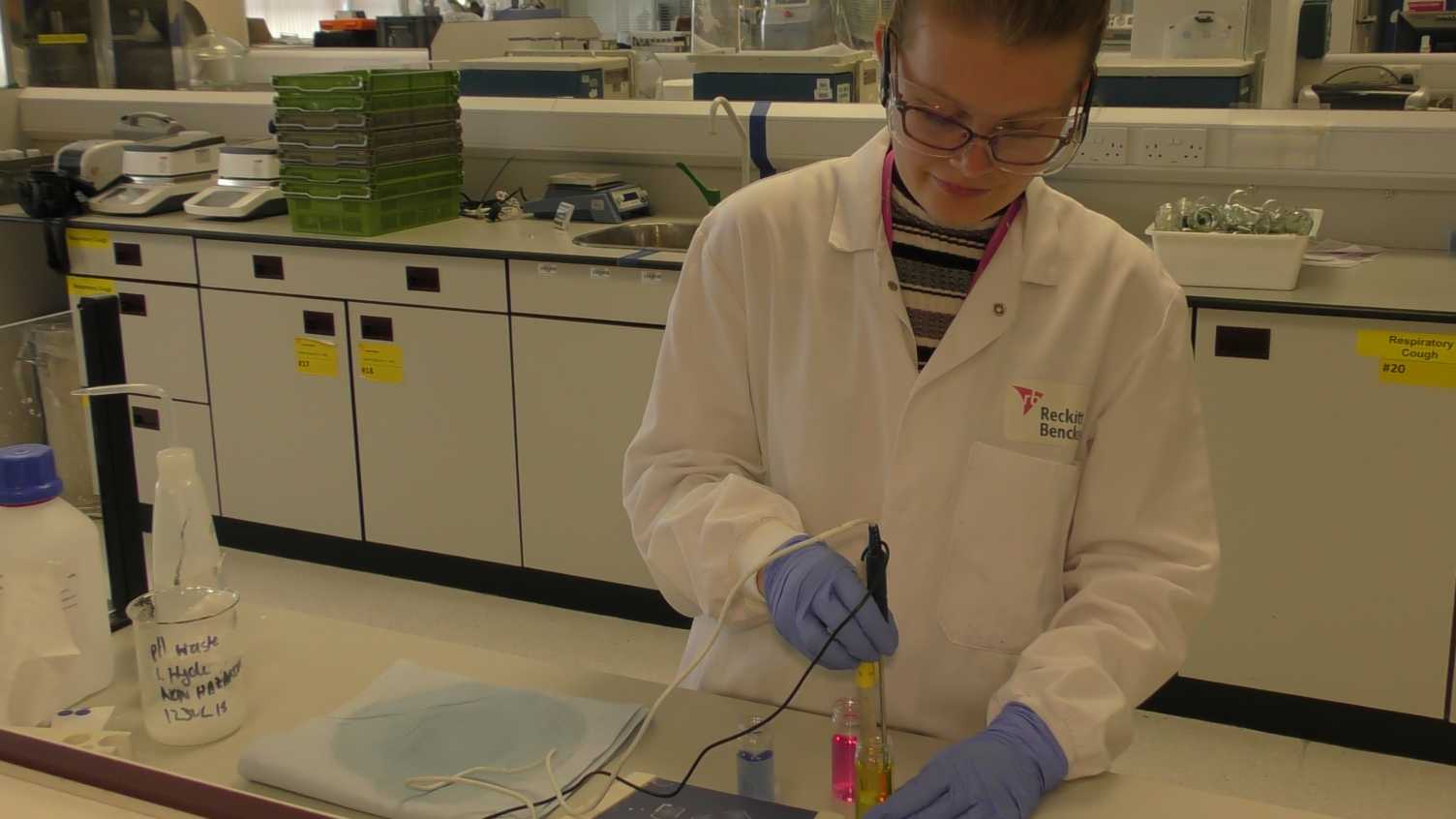 Thumbnail for My placement allowed me to apply the learnings from my Biochemistry degree inclu…