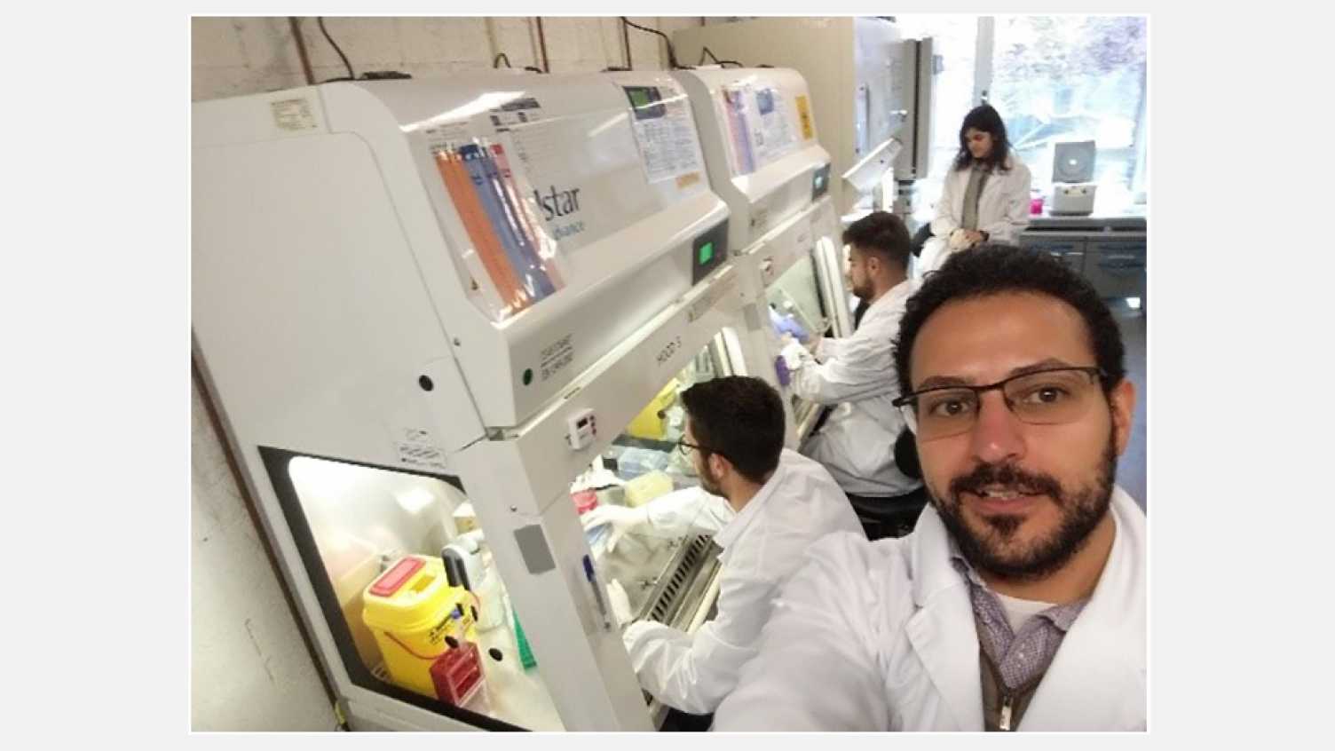 Thumbnail for MultiSim Researcher, Aban Shuaib wins a Santander Mobility Award and visits IBEC…