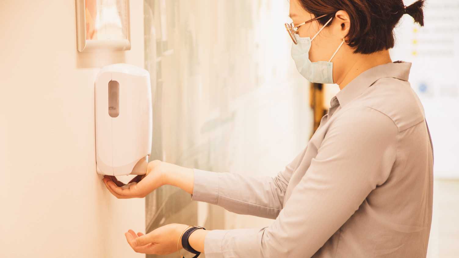 Thumbnail for Research trial of ‘smart’ hand sanitisers to help hand hygiene in offices | …