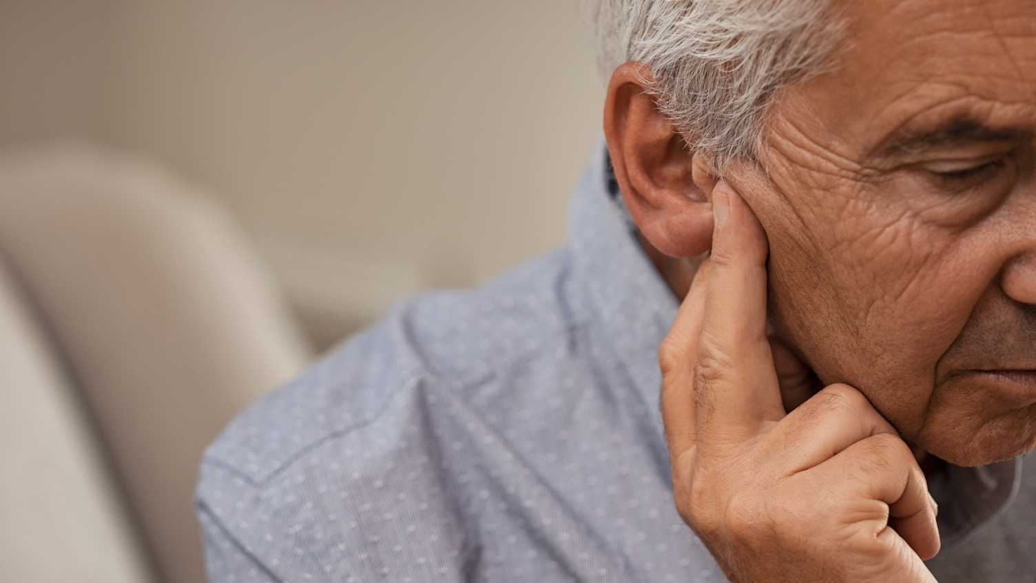 Thumbnail for Hard of hearing over-70s report memory loss and mental health problems in lockdo…