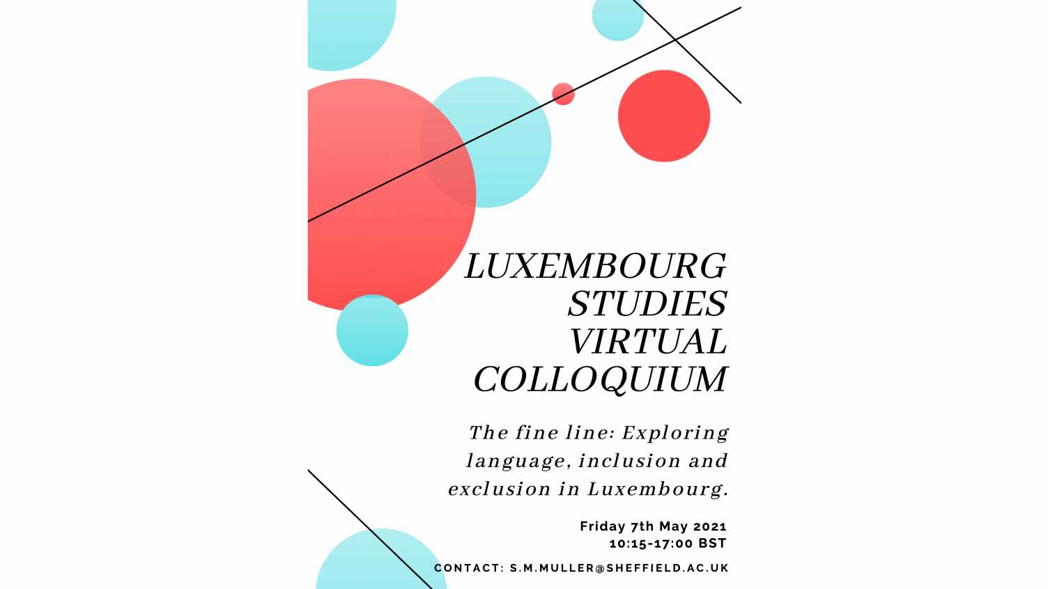 Thumbnail for Luxembourg Studies Colloquium 2021 | Luxembourgish 