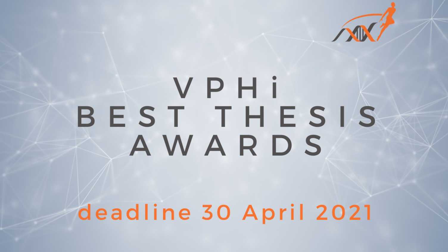 Thumbnail for VPHi best thesis awards – deadline 30 April 2021 | Insigneo Institute 