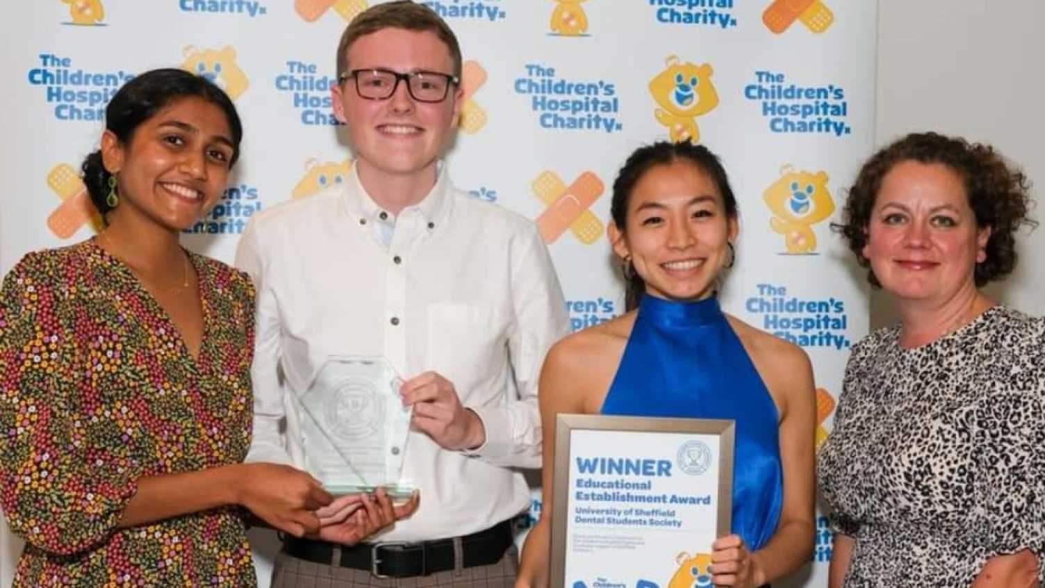 Thumbnail for Sheffield Dental Student Society (SUDSS) awarded Educational Establishment Award…