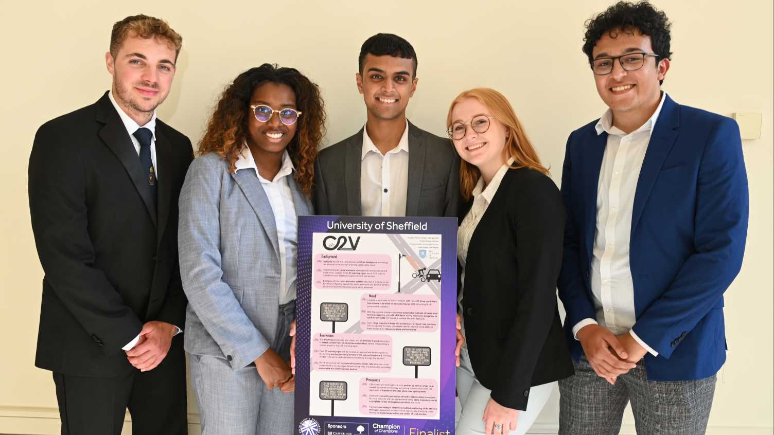 Thumbnail for Sheffield Team win the Engineers in Business Innovation Competition | Faculty of…