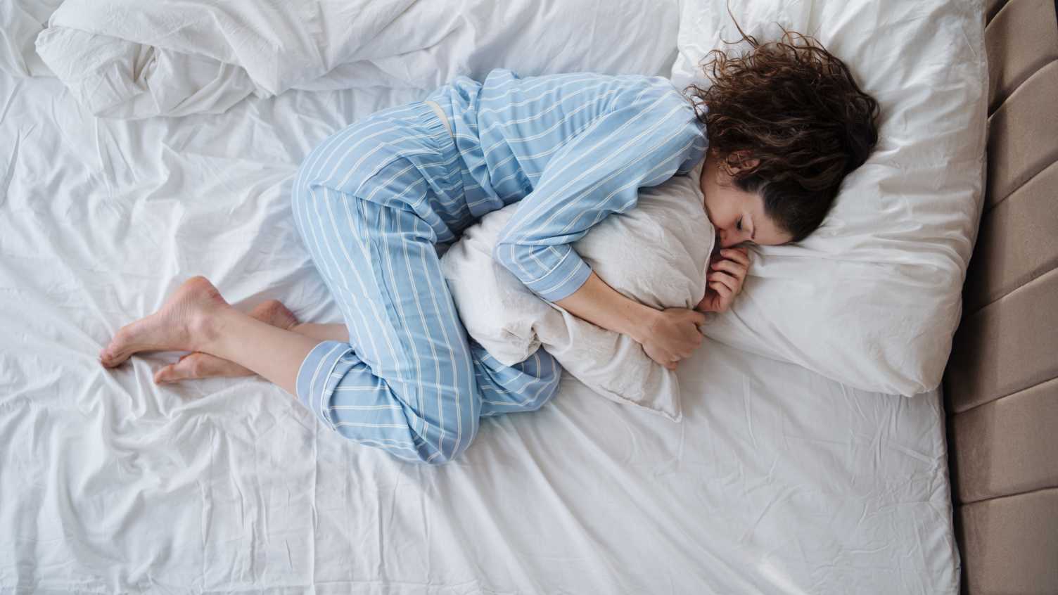 Thumbnail for Major study shows that improving sleep leads to better mental health | Healthy L…