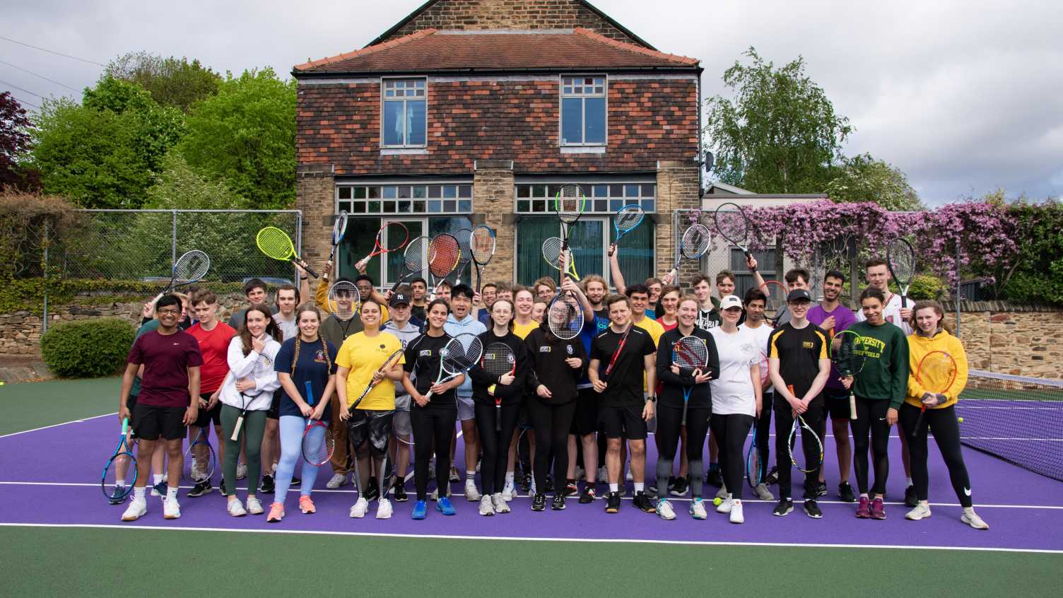 Thumbnail for Tennis club at University of Sheffield crowned best of its kind in Britain | New…