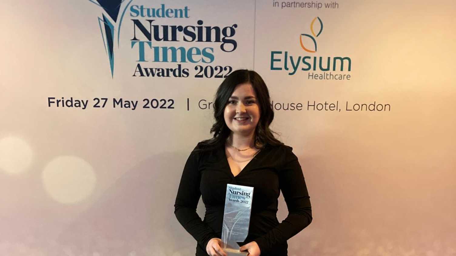 Thumbnail for University of Sheffield student wins national nursing award | News 