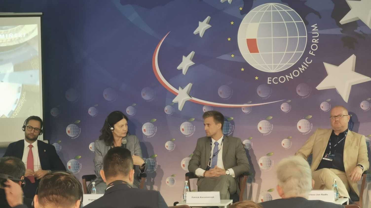 Thumbnail for Patrick Kaczmarczyk delivers speech at leading European economic conference | SP…