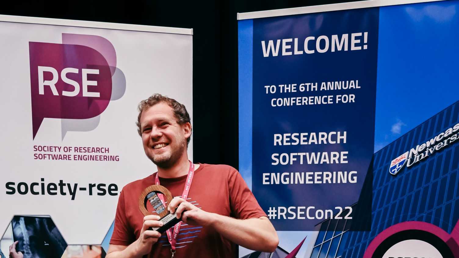Thumbnail for Paul Richmond honoured for contribution to Society of Research Software Engineer…
