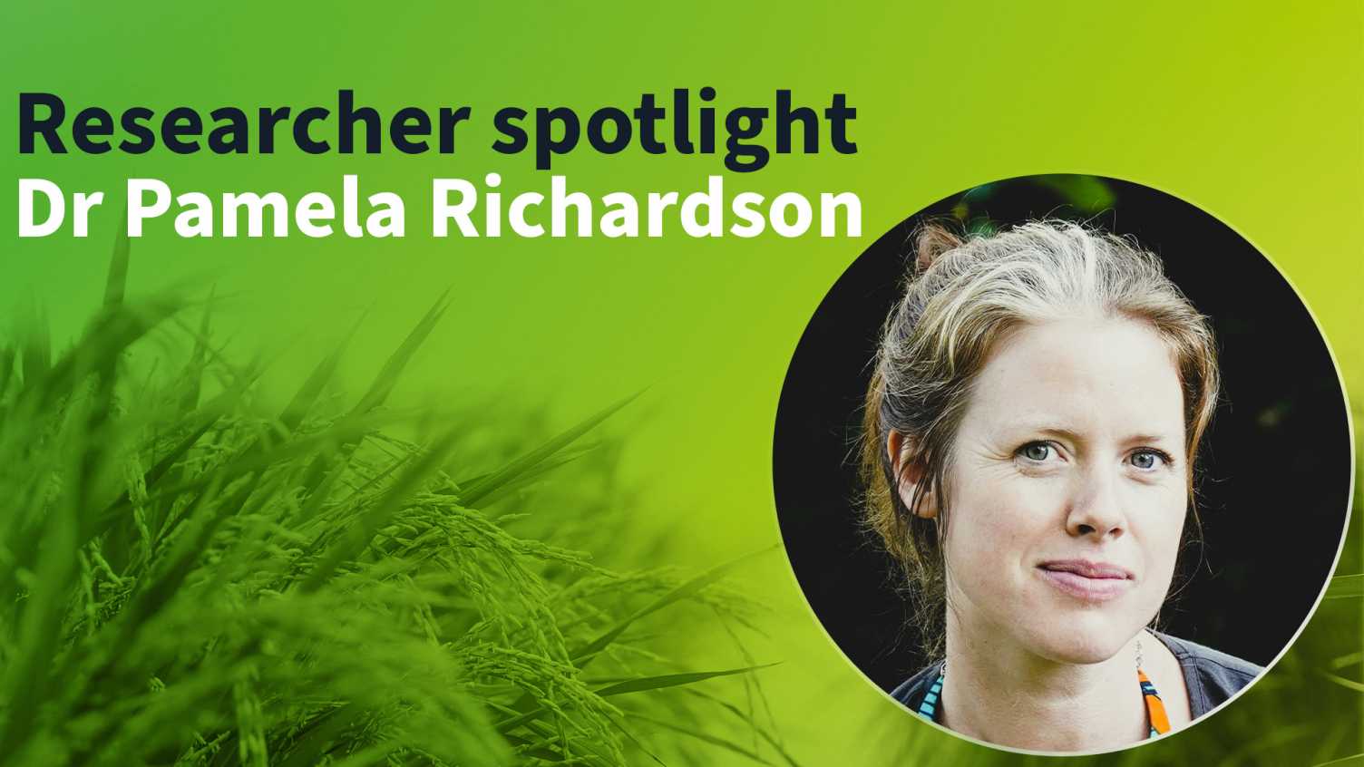 Thumbnail for Dr Pamela Richardson | Institute for Sustainable Food 