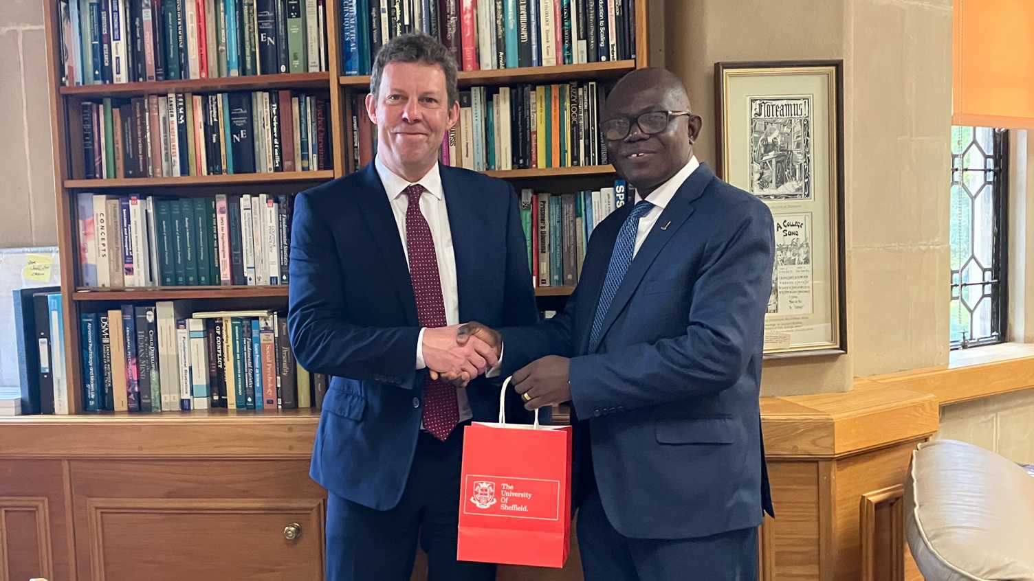 Thumbnail for Visit from Pro Vice-Chancellor for Research and Innovation at the University of …
