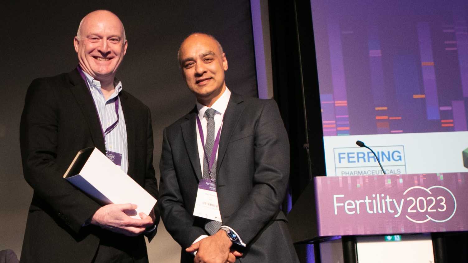 Thumbnail for Professor Allan Pacey receives highest honour from British Fertility Society | M…