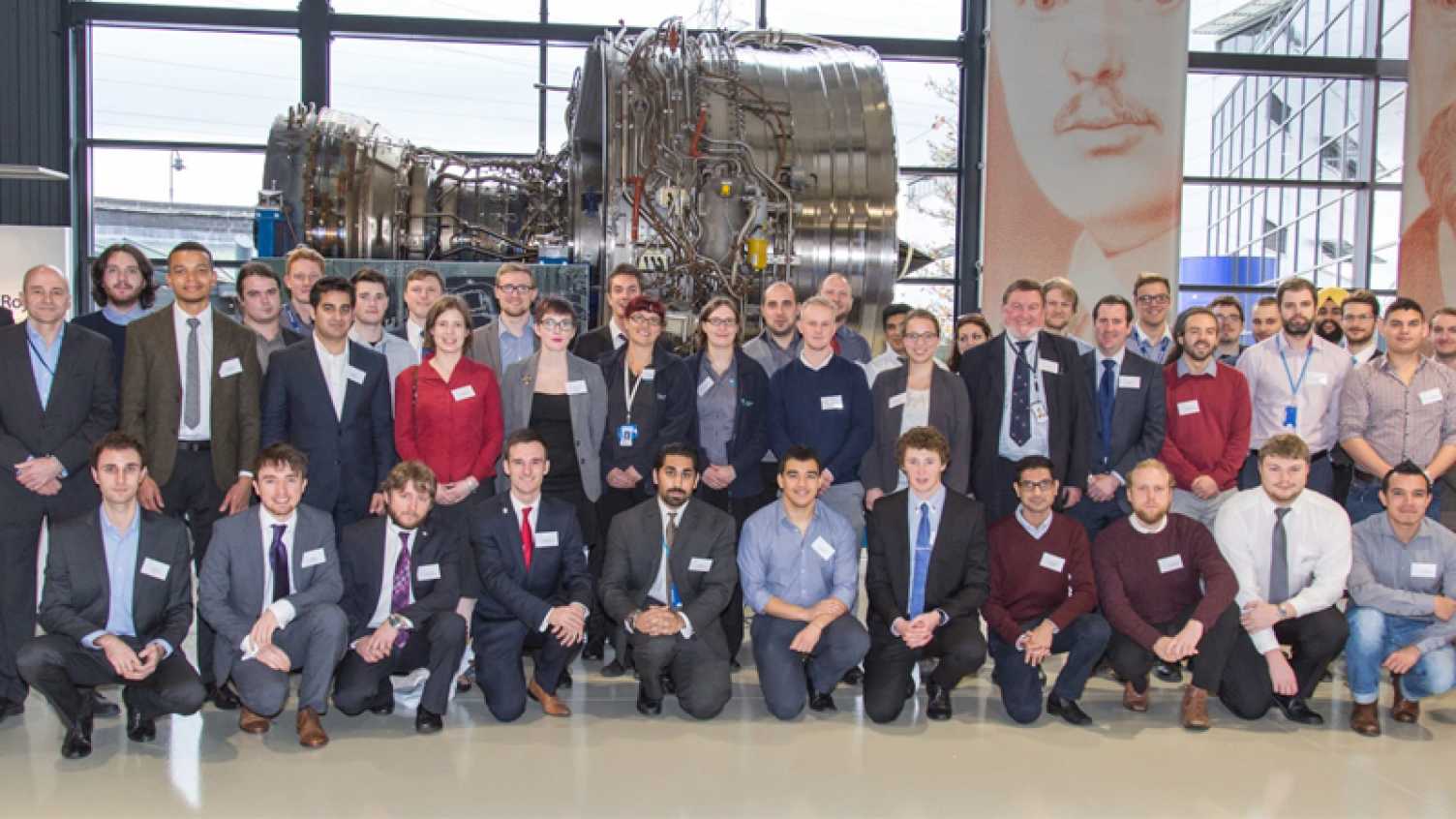 Thumbnail for AMRC doctorate research on display at Rolls-Royce global EngD conference | Machi…