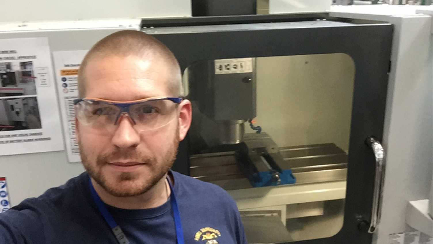 Thumbnail for Student Profile: Rob Ward | Machining Science 