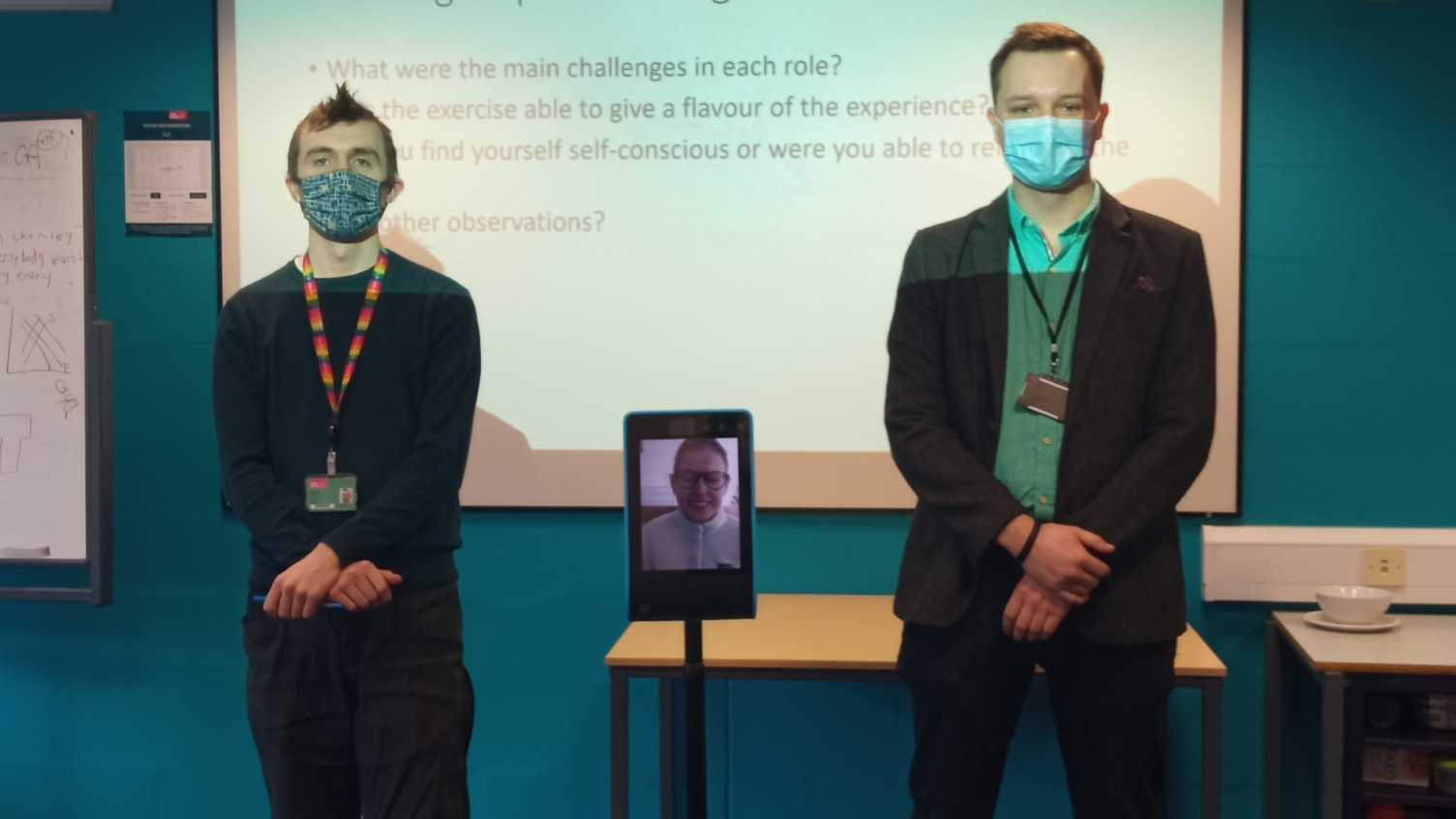 Thumbnail for Reflections from a Cyborg: Telepresence teaching in Higher Education | iHuman 