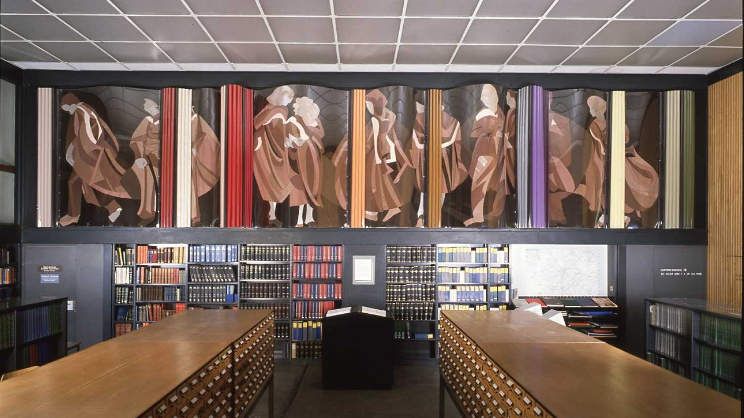 Thumbnail for Heritage textile to be installed back into Western Bank Library | Library 