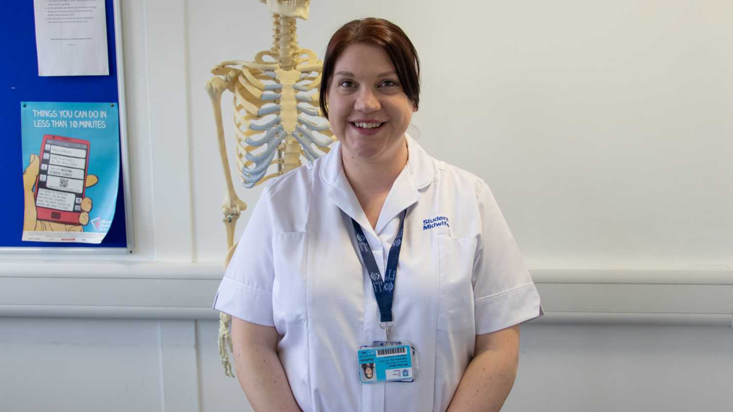 Thumbnail for The Midwifery degree has given me the opportunity to finally pursue my dream voc…
