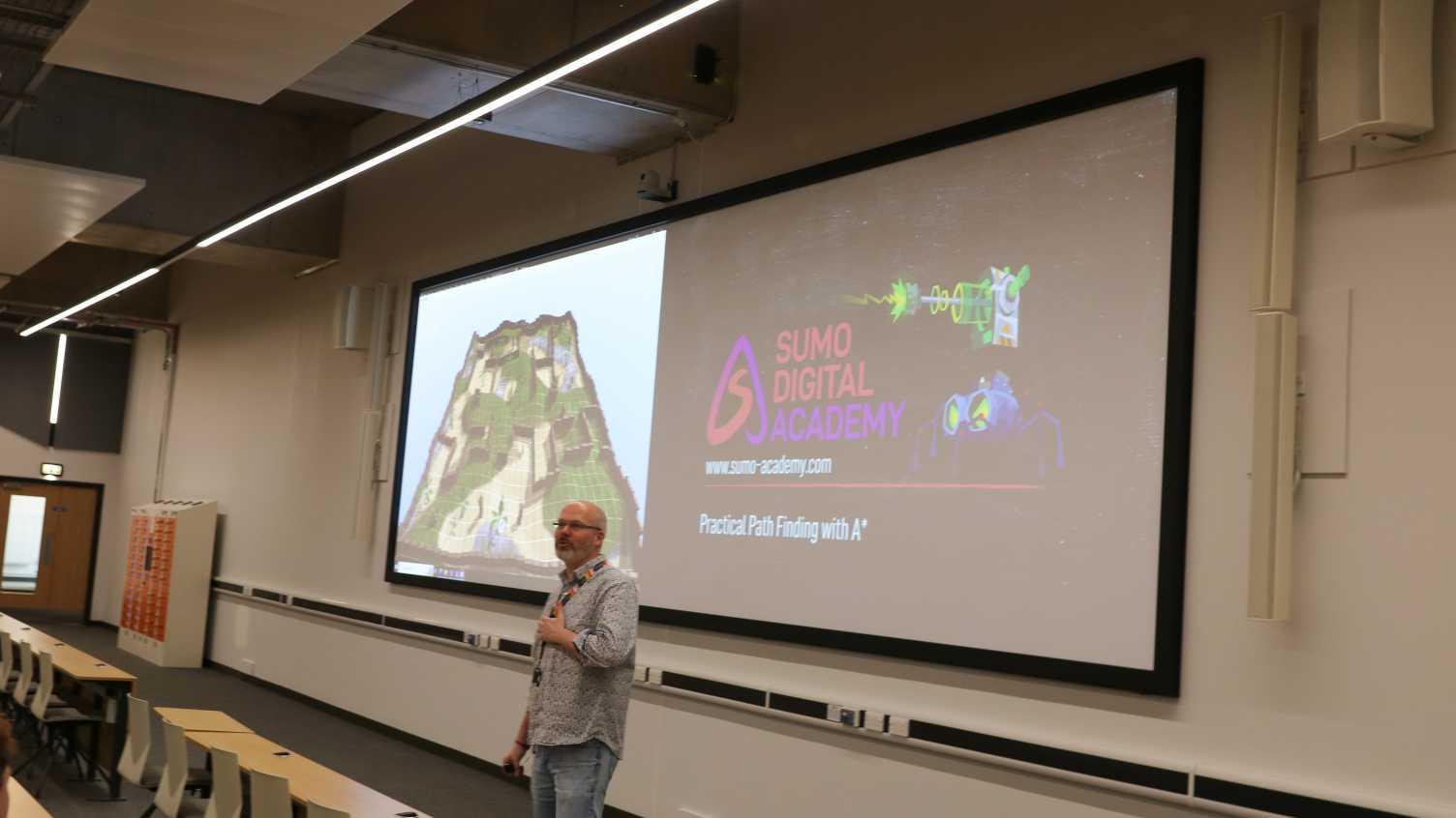 Thumbnail for Students test their practical skills with award-winning games developer, Sumo Di…