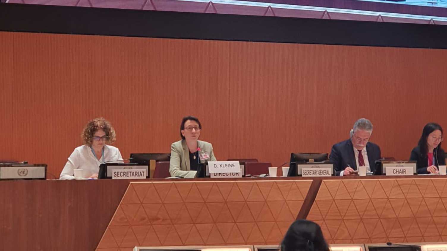 Thumbnail for IGSD Director speaks at UN about Digitalisation and Sustainability | GSD 