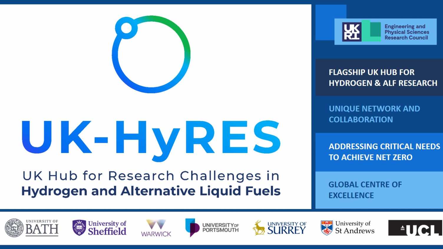 Thumbnail for Hydrogen research hub awarded £11 million to help UK reach Net Zero targets | C…