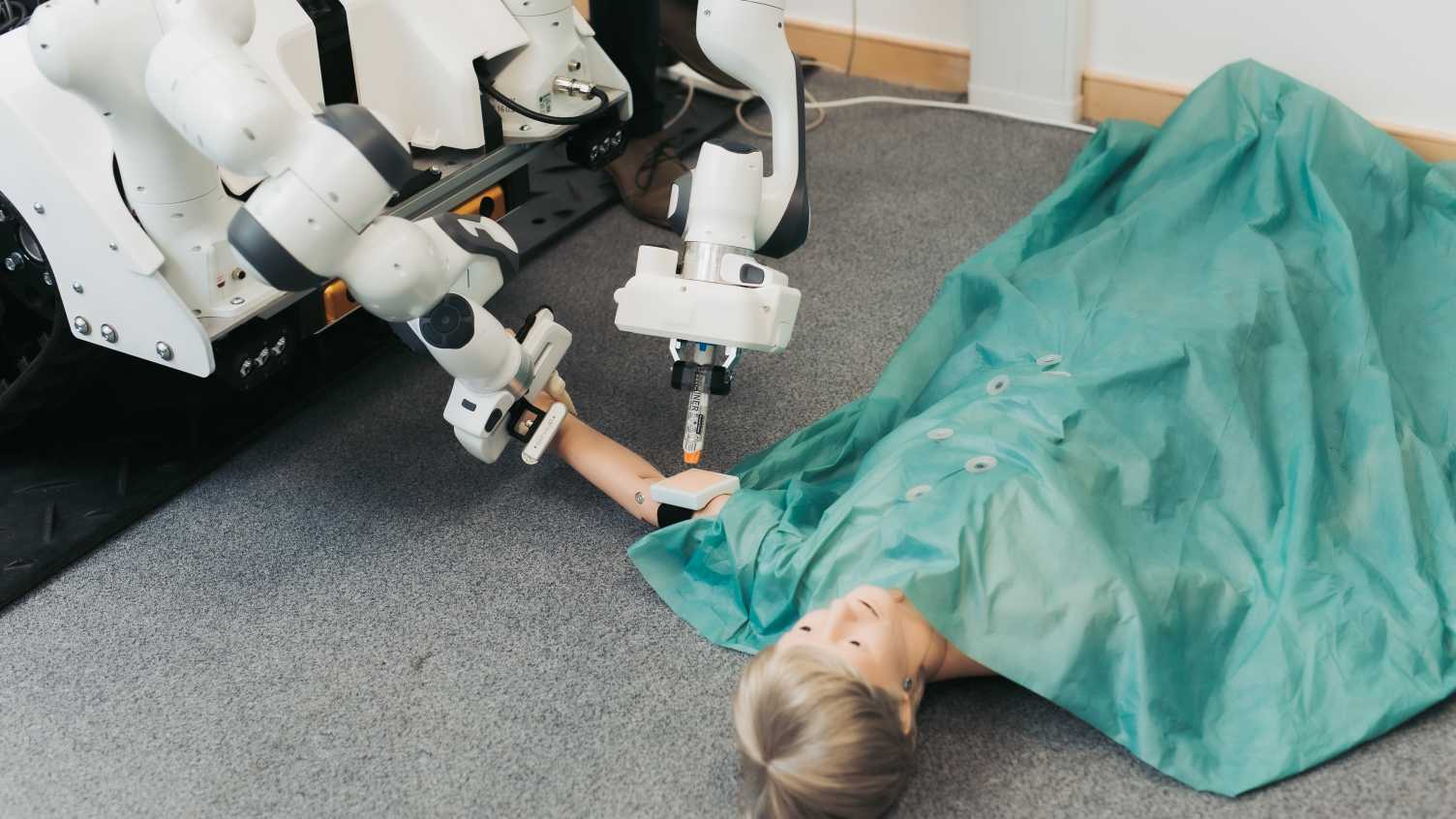 Thumbnail for New robot medics to go where doctors can’t, developed by University of Sheffie…